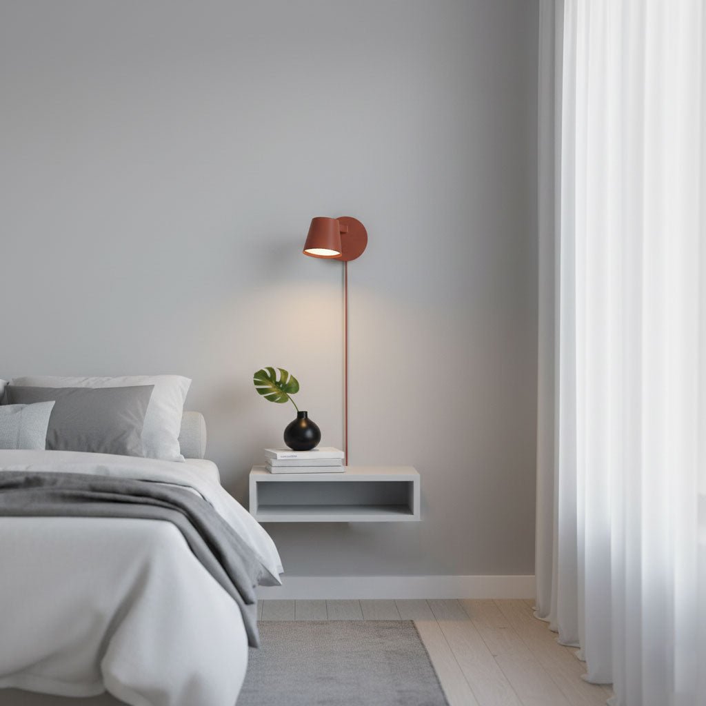Lampa ścienna Tip z wtyczką