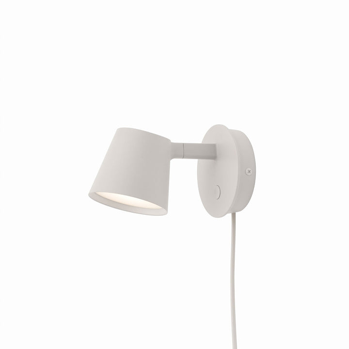 Lampa ścienna Tip z wtyczką