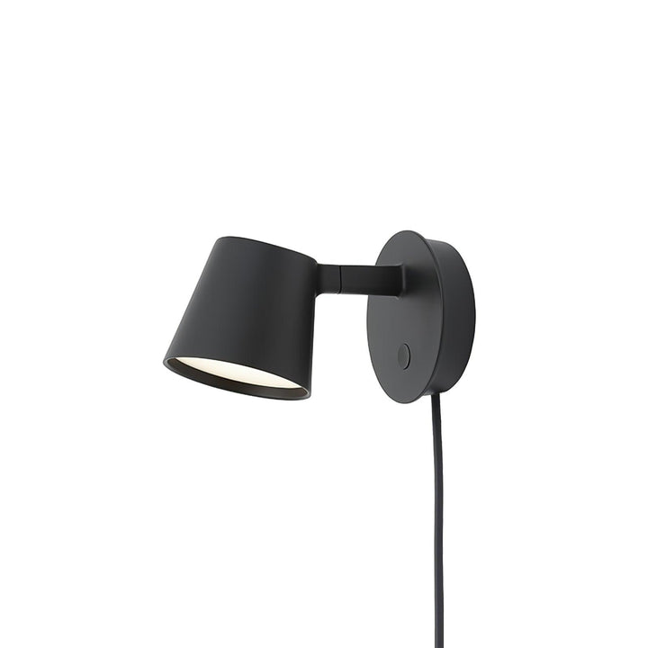 Lampa ścienna Tip z wtyczką