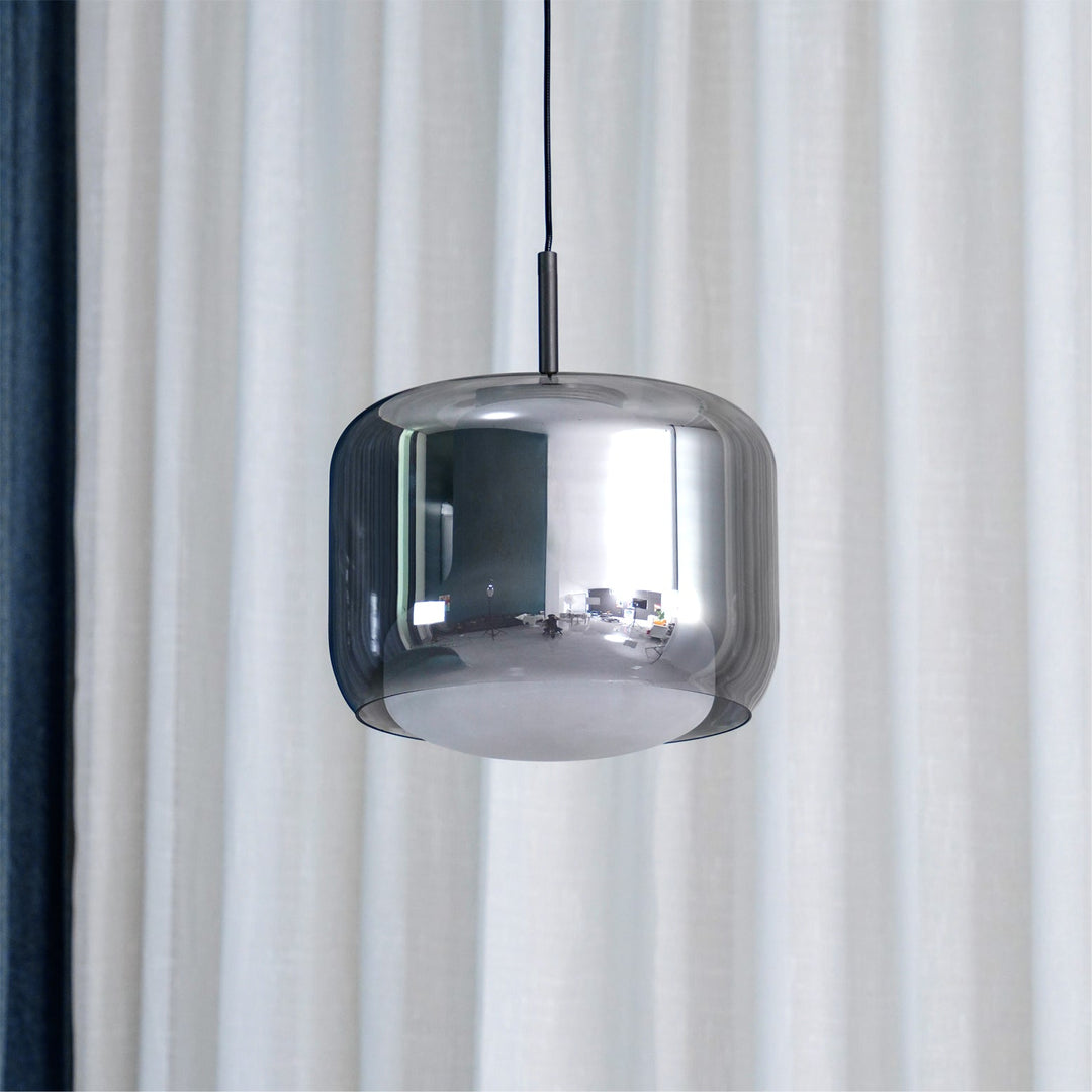 Szklana lampa wisząca Titan