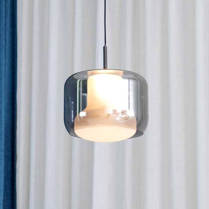 Szklana lampa wisząca Titan