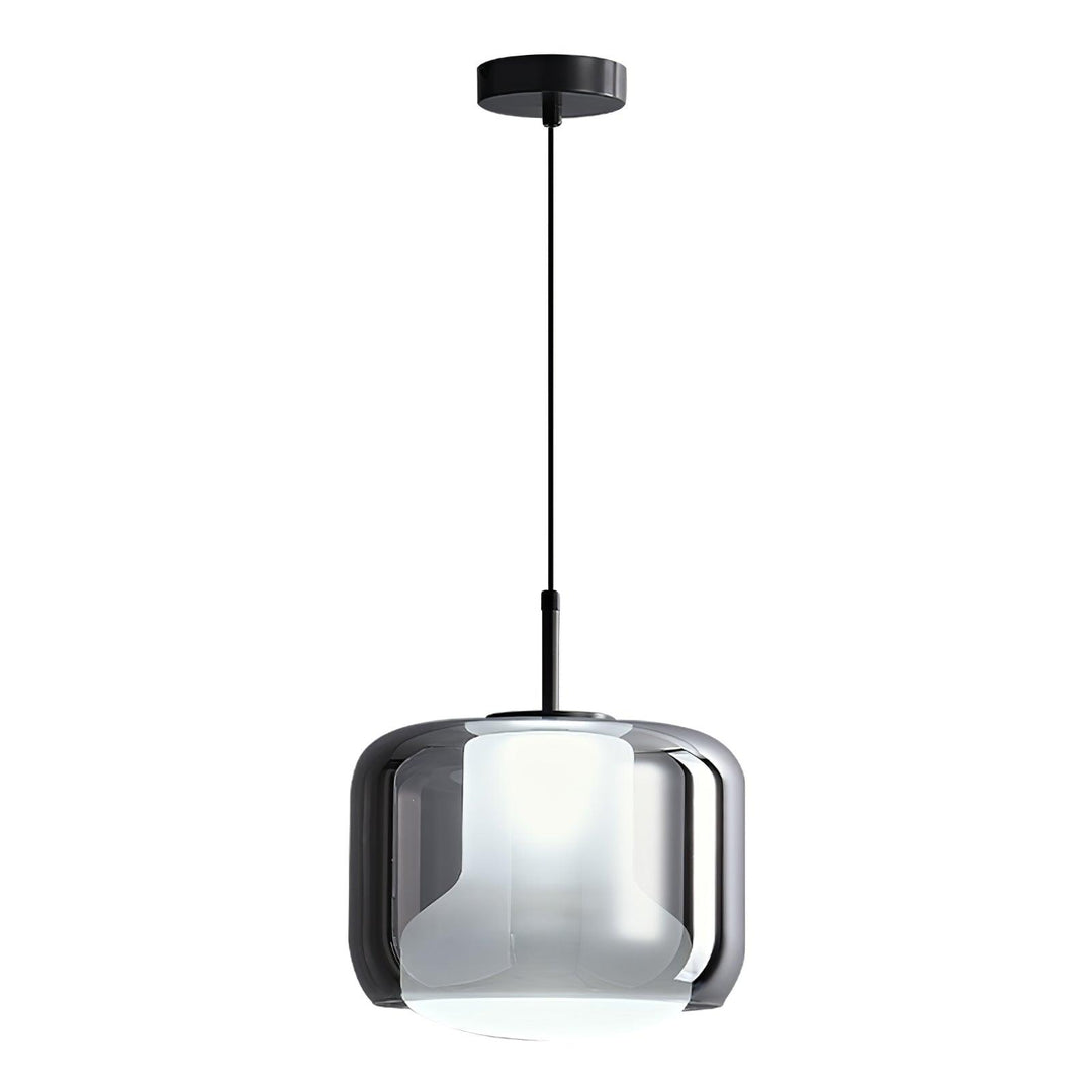 Szklana lampa wisząca Titan
