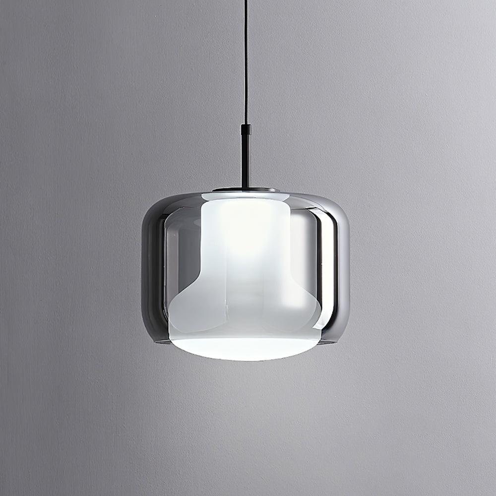 Szklana lampa wisząca Titan