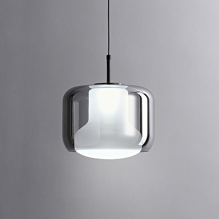Szklana lampa wisząca Titan