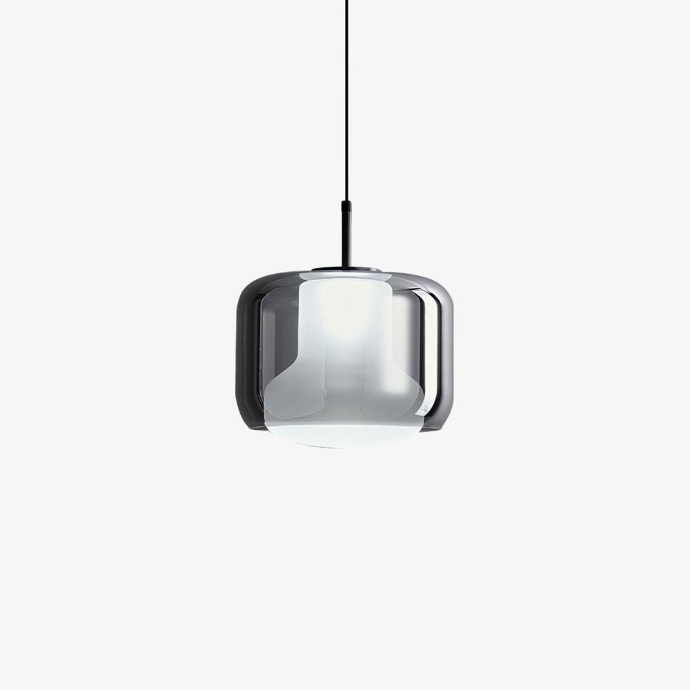 Szklana lampa wisząca Titan