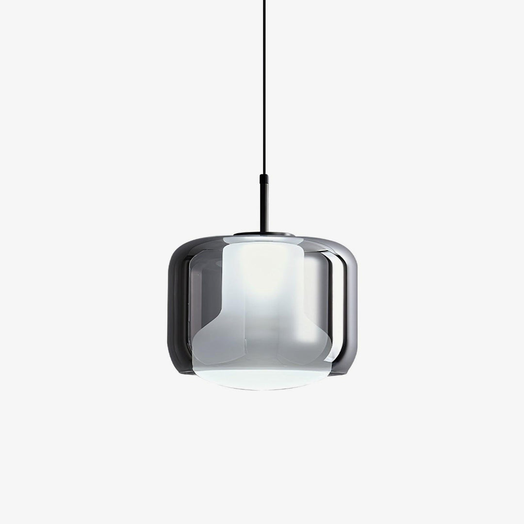 Szklana lampa wisząca Titan