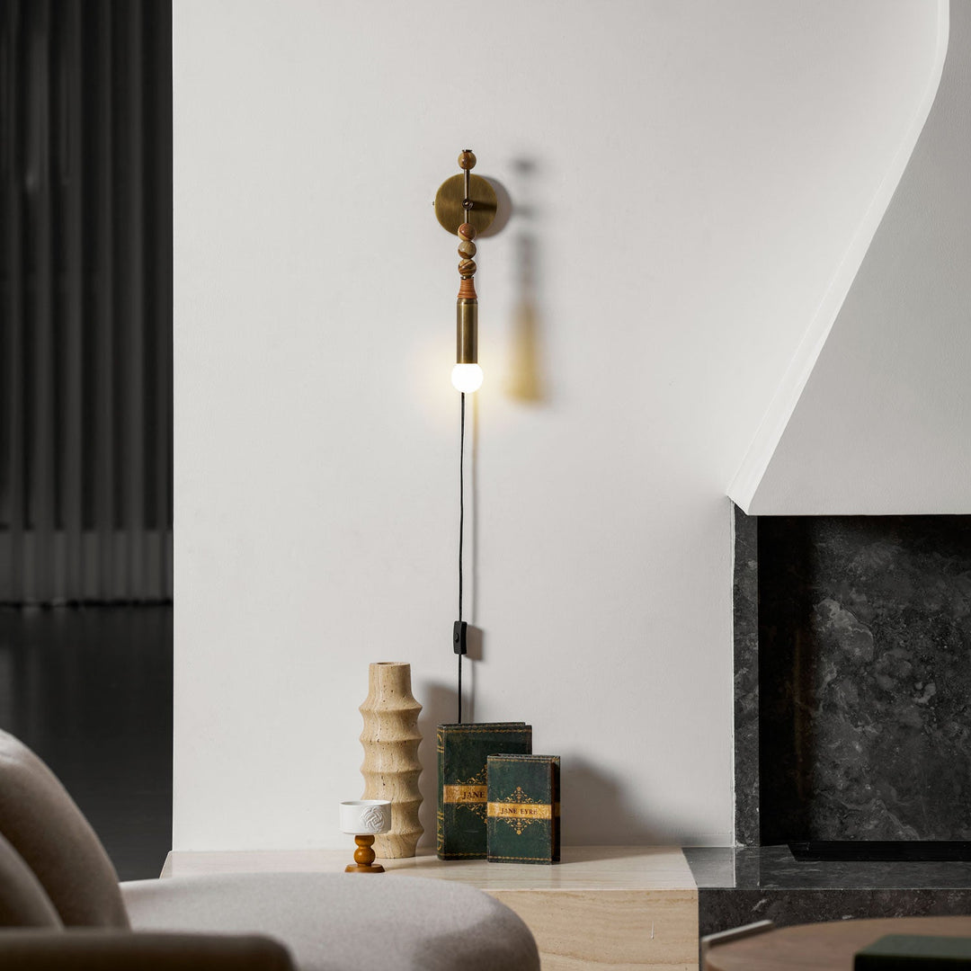 Lampa Ścienna z wtyczką Toam