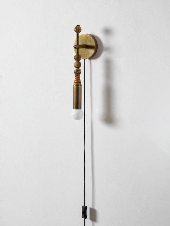 Lampa Ścienna z wtyczką Toam