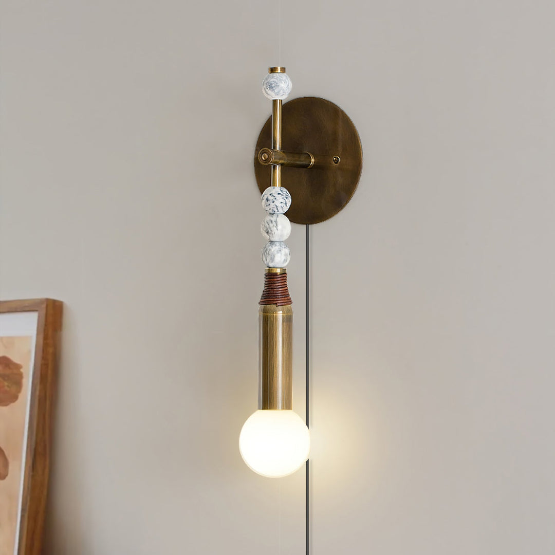 Lampa Ścienna z wtyczką Toam