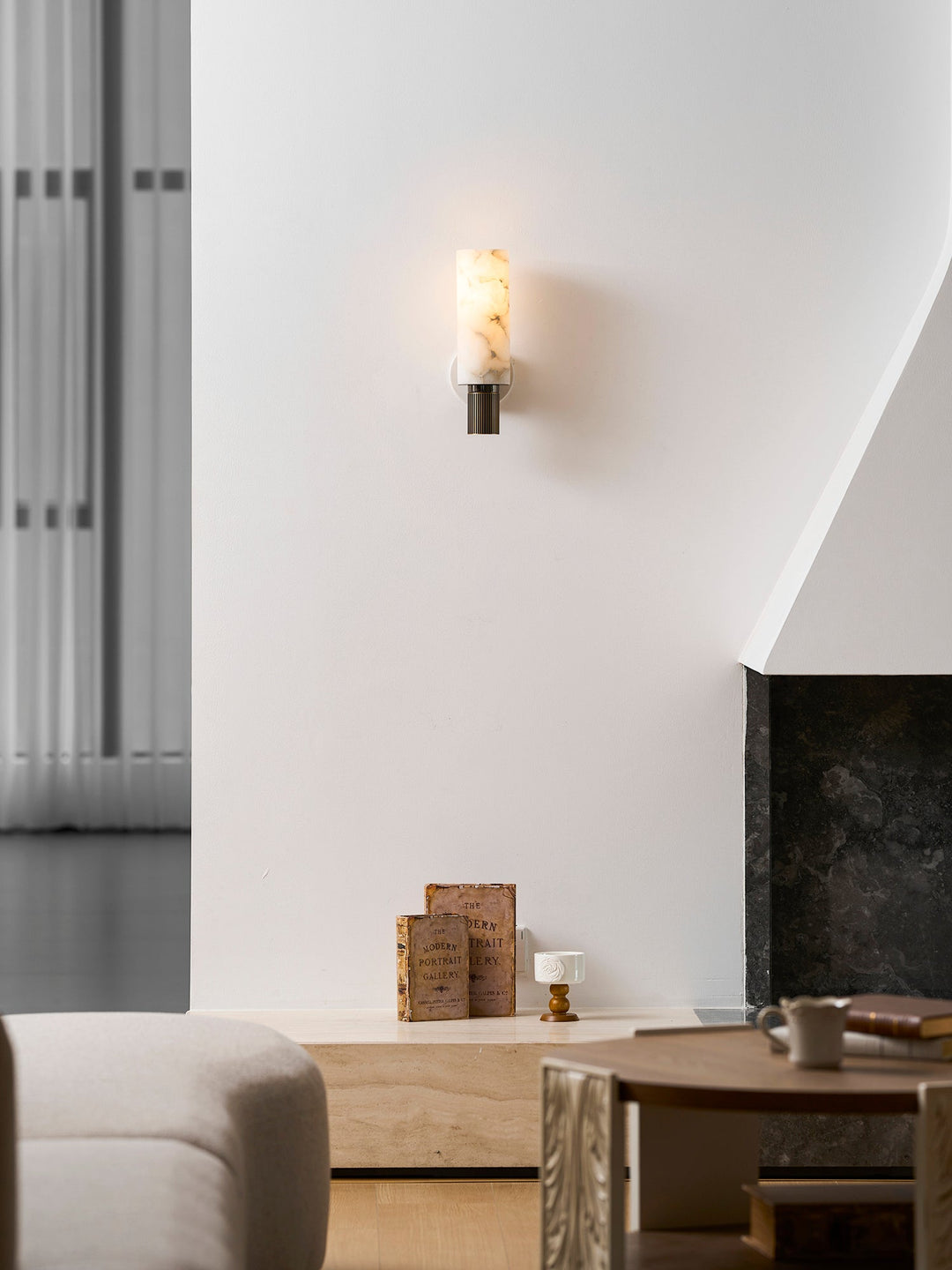 Kinkiet Alabastrowy Torch