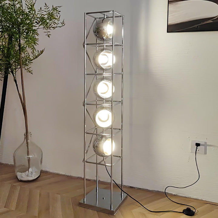 Lampa Podłogowa Wieża Kul