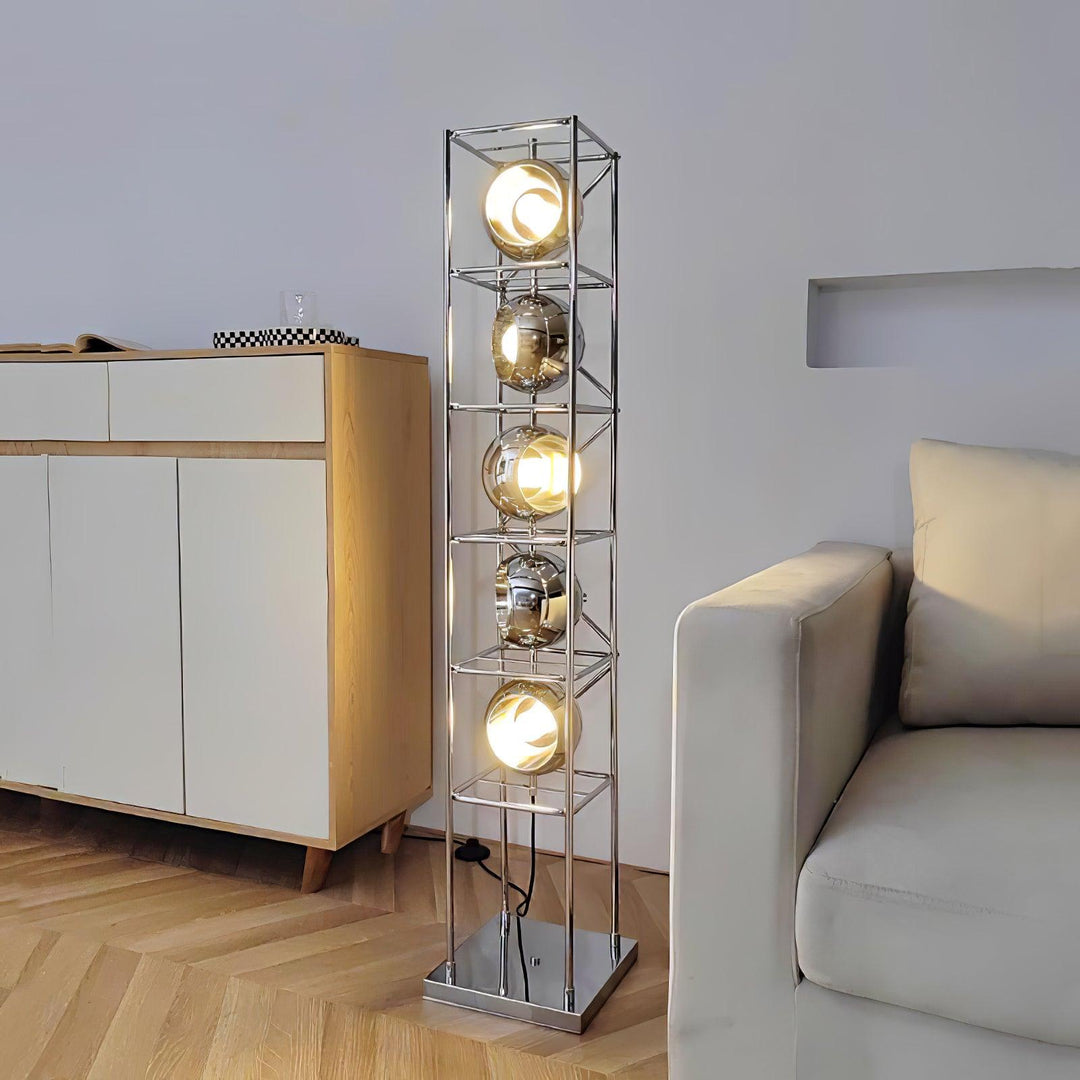 Lampa Podłogowa Wieża Kul