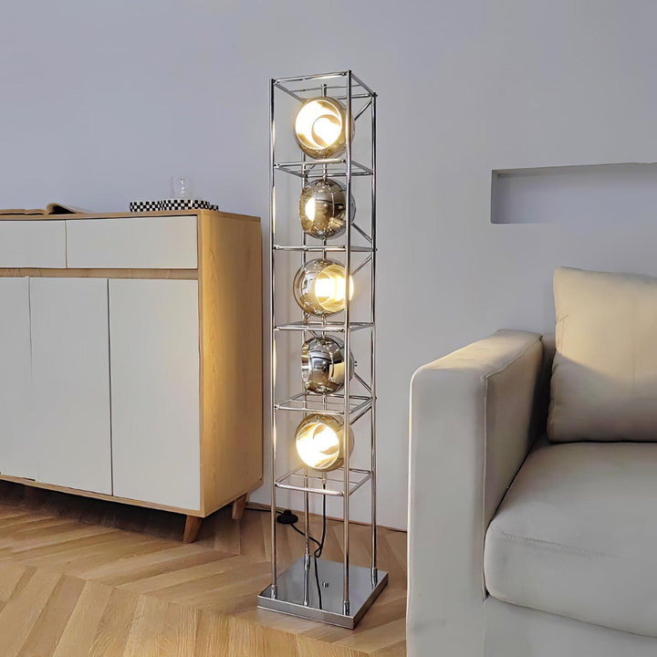 Lampa Podłogowa Wieża Kul