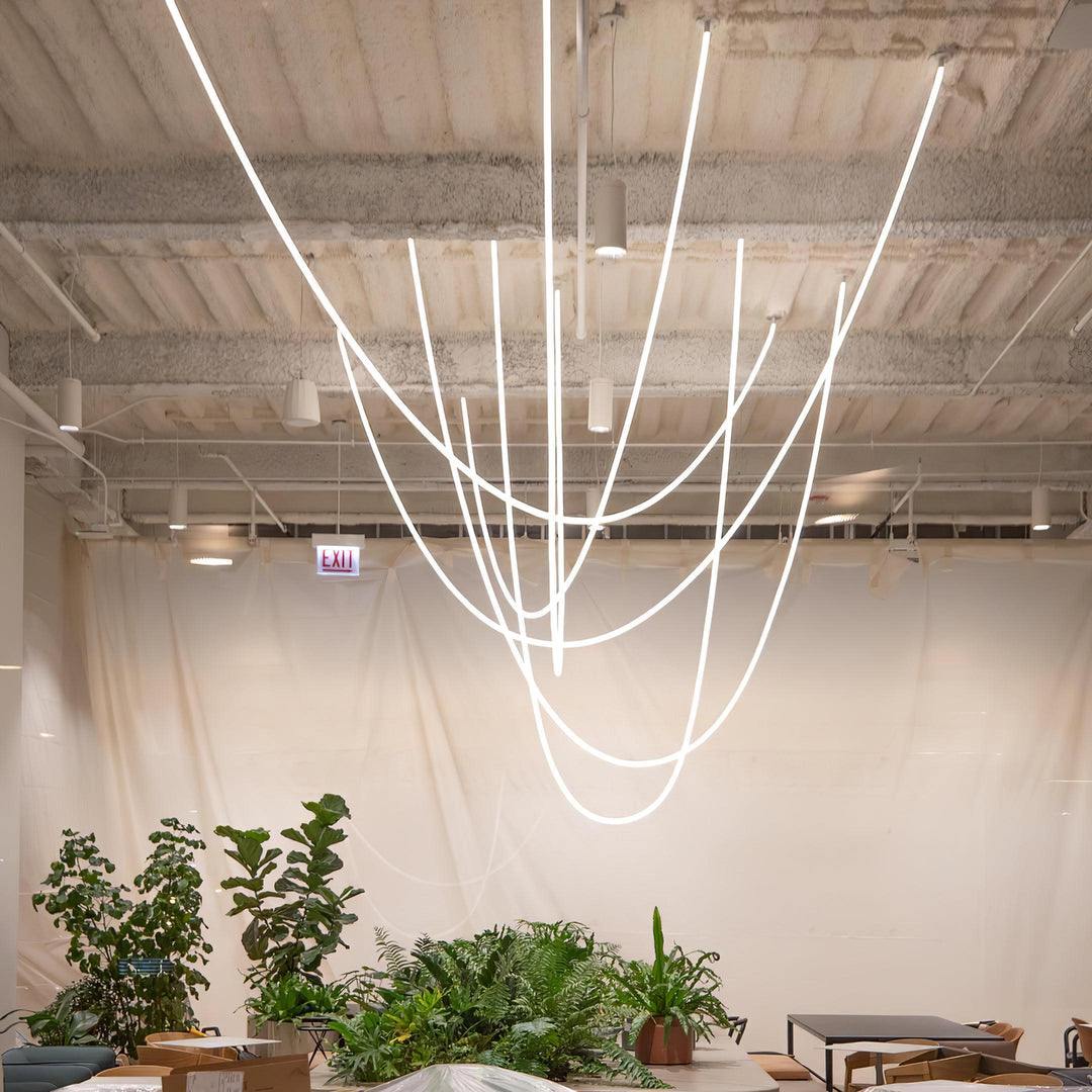 Elastyczna Lampa Wisząca Curve
