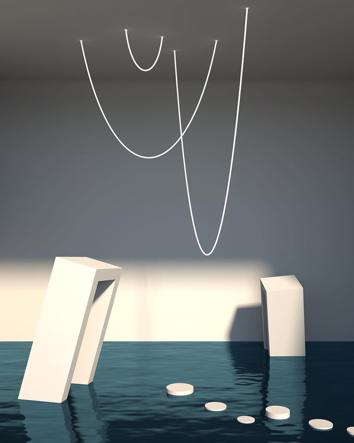 Elastyczna Lampa Wisząca Curve