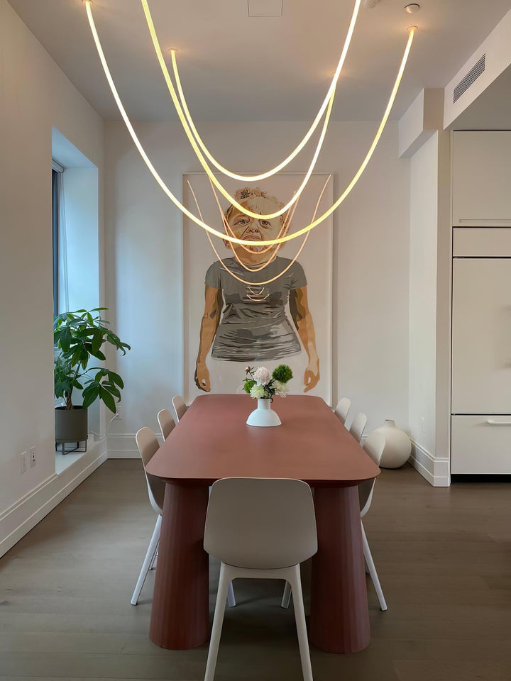 Elastyczna Lampa Wisząca Curve