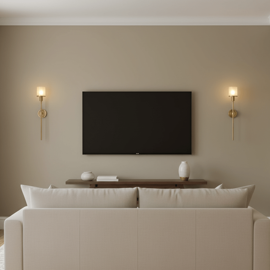 Tracie Classic Alabaster Kinkiet