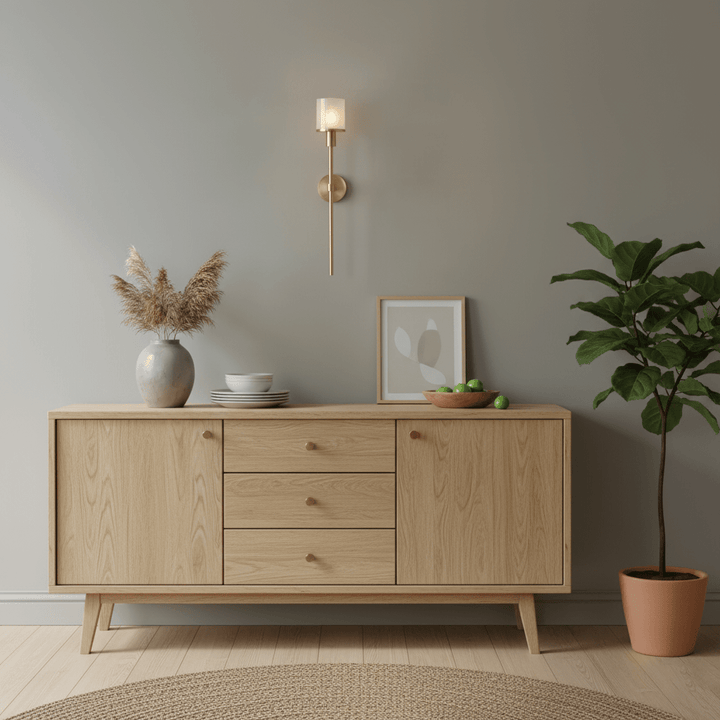 Tracie Classic Alabaster Kinkiet