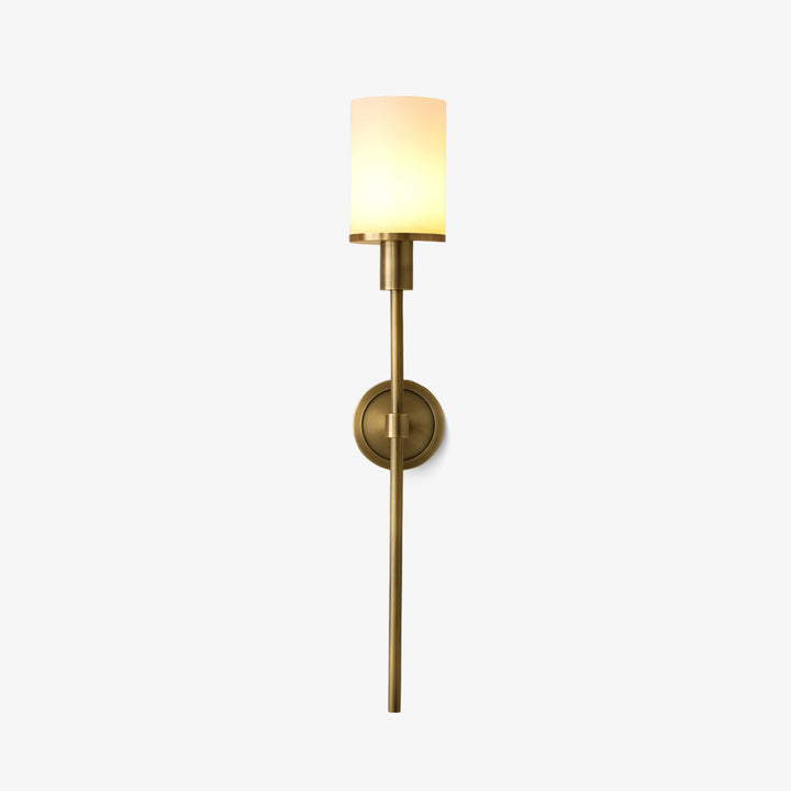 Tracie Classic Alabaster Kinkiet