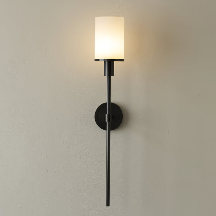 Tracie Classic Alabaster Kinkiet