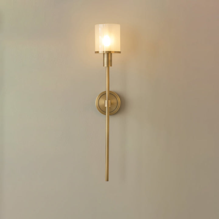 Tracie Classic Alabaster Kinkiet