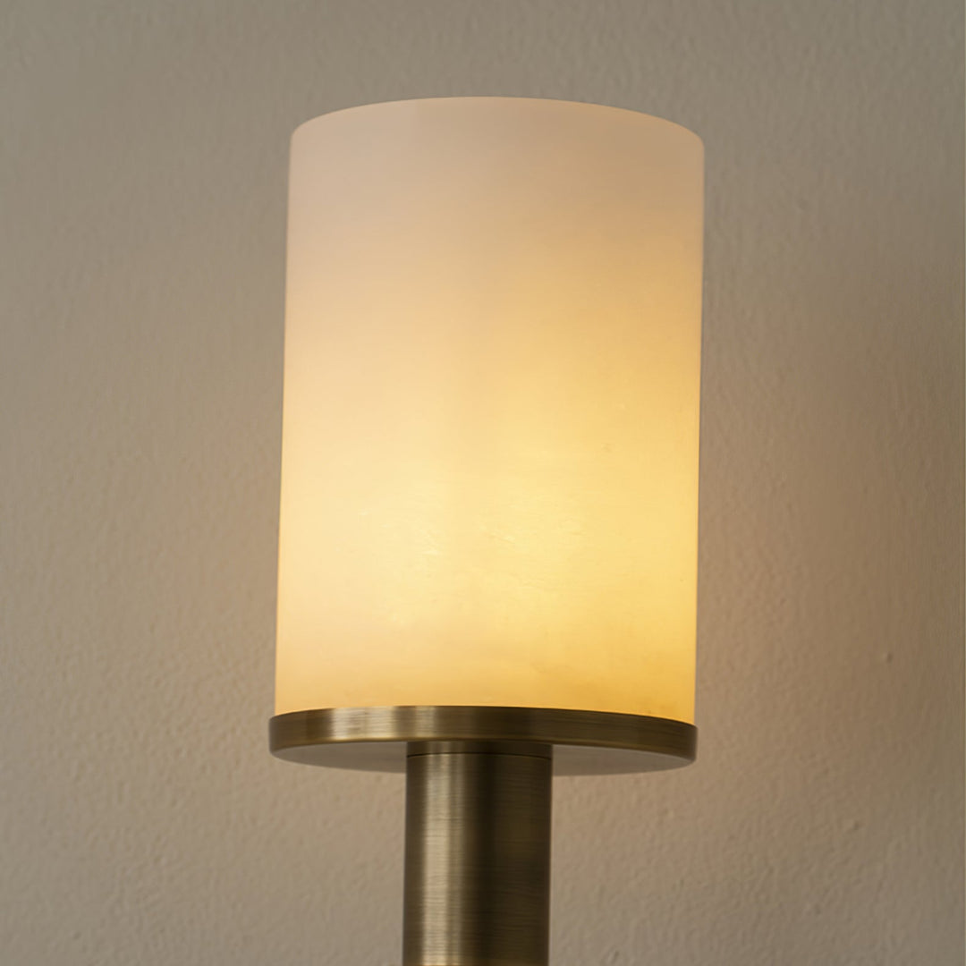 Tracie Classic Alabaster Kinkiet