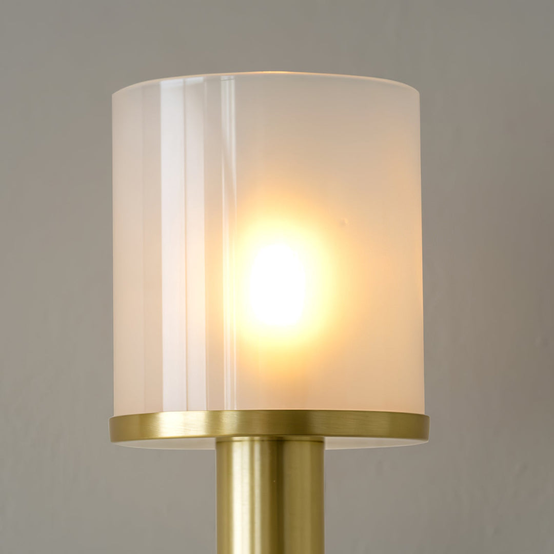 Tracie Classic Alabaster Kinkiet