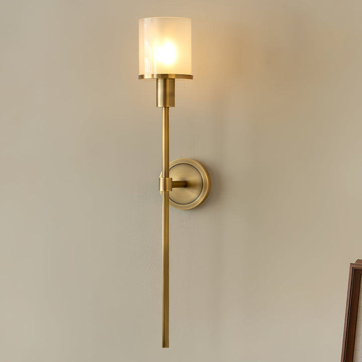 Tracie Classic Alabaster Kinkiet