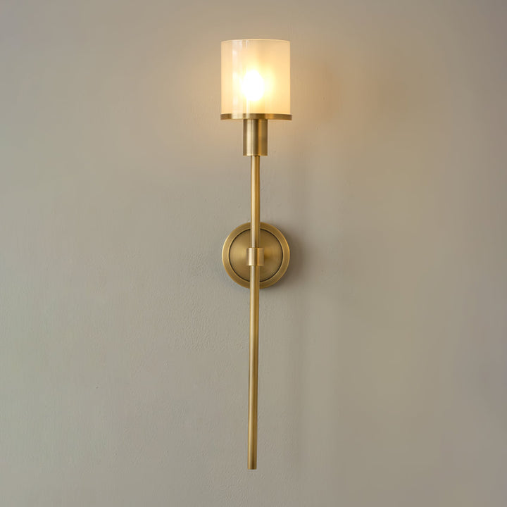 Tracie Classic Alabaster Kinkiet