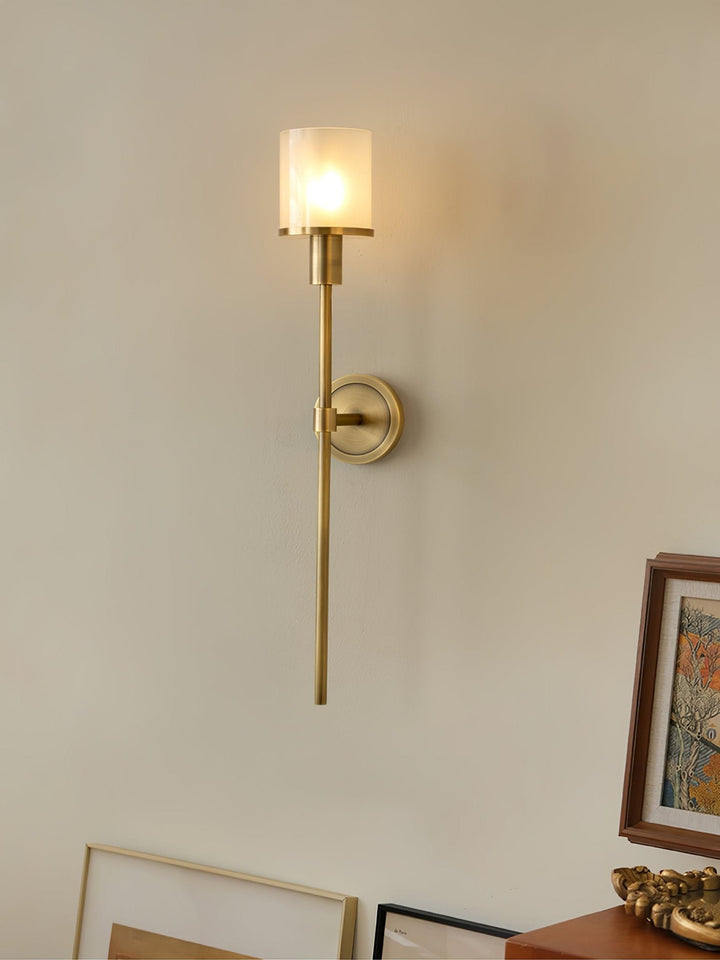 Tracie Classic Alabaster Kinkiet