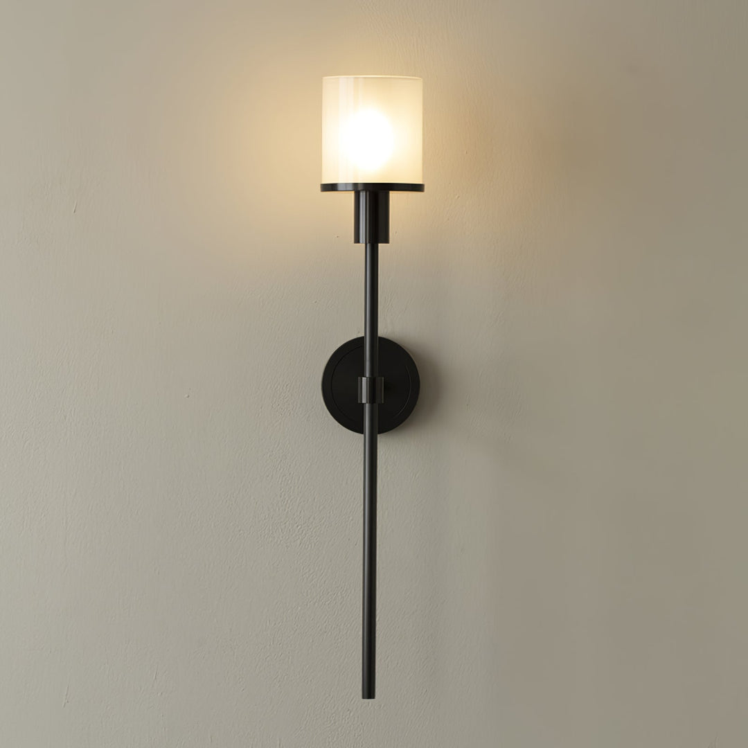 Tracie Classic Alabaster Kinkiet