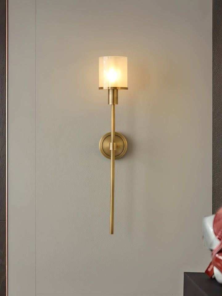Tracie Classic Alabaster Kinkiet