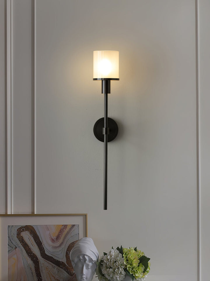 Tracie Classic Alabaster Kinkiet