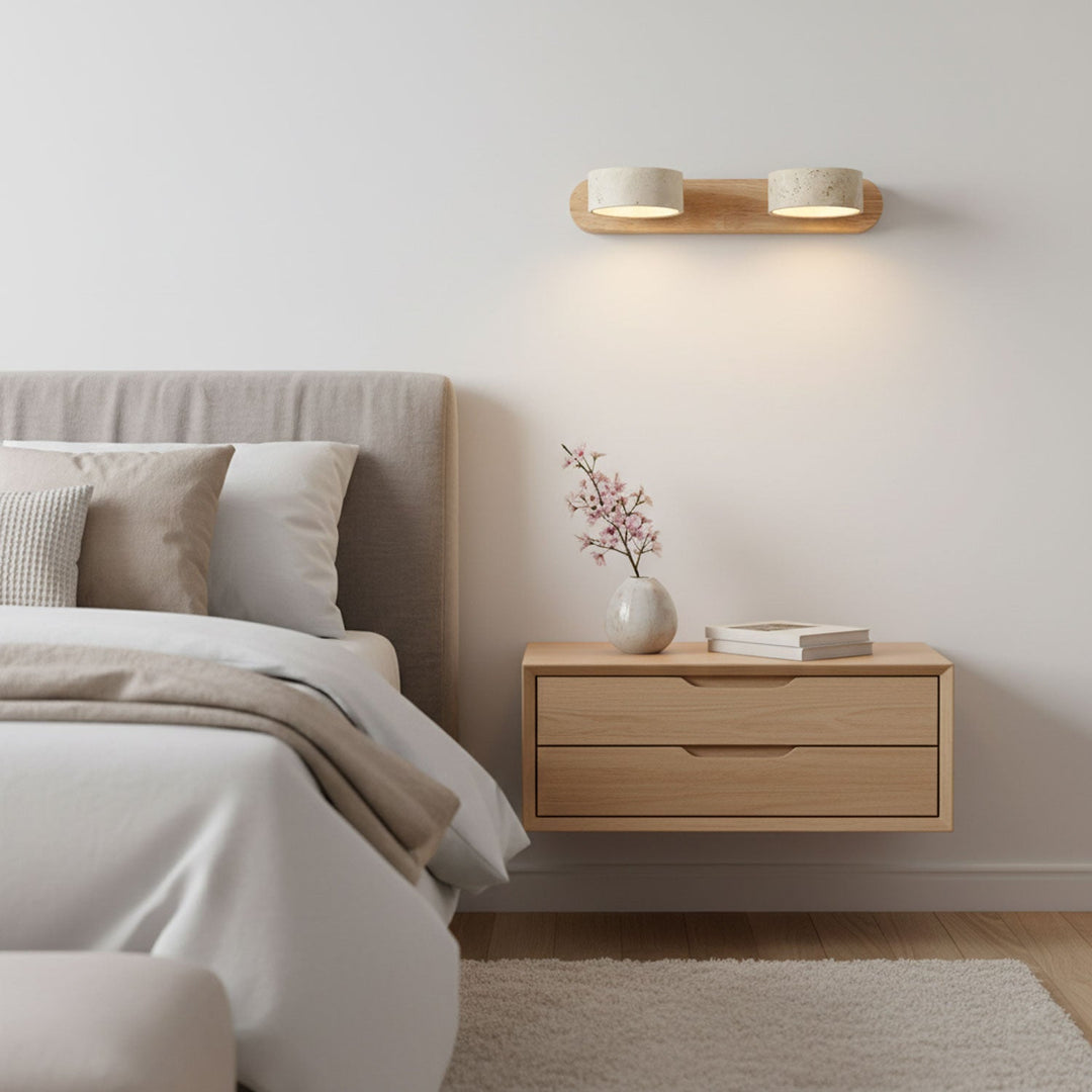 Lampa Ścienna Travertine Duo