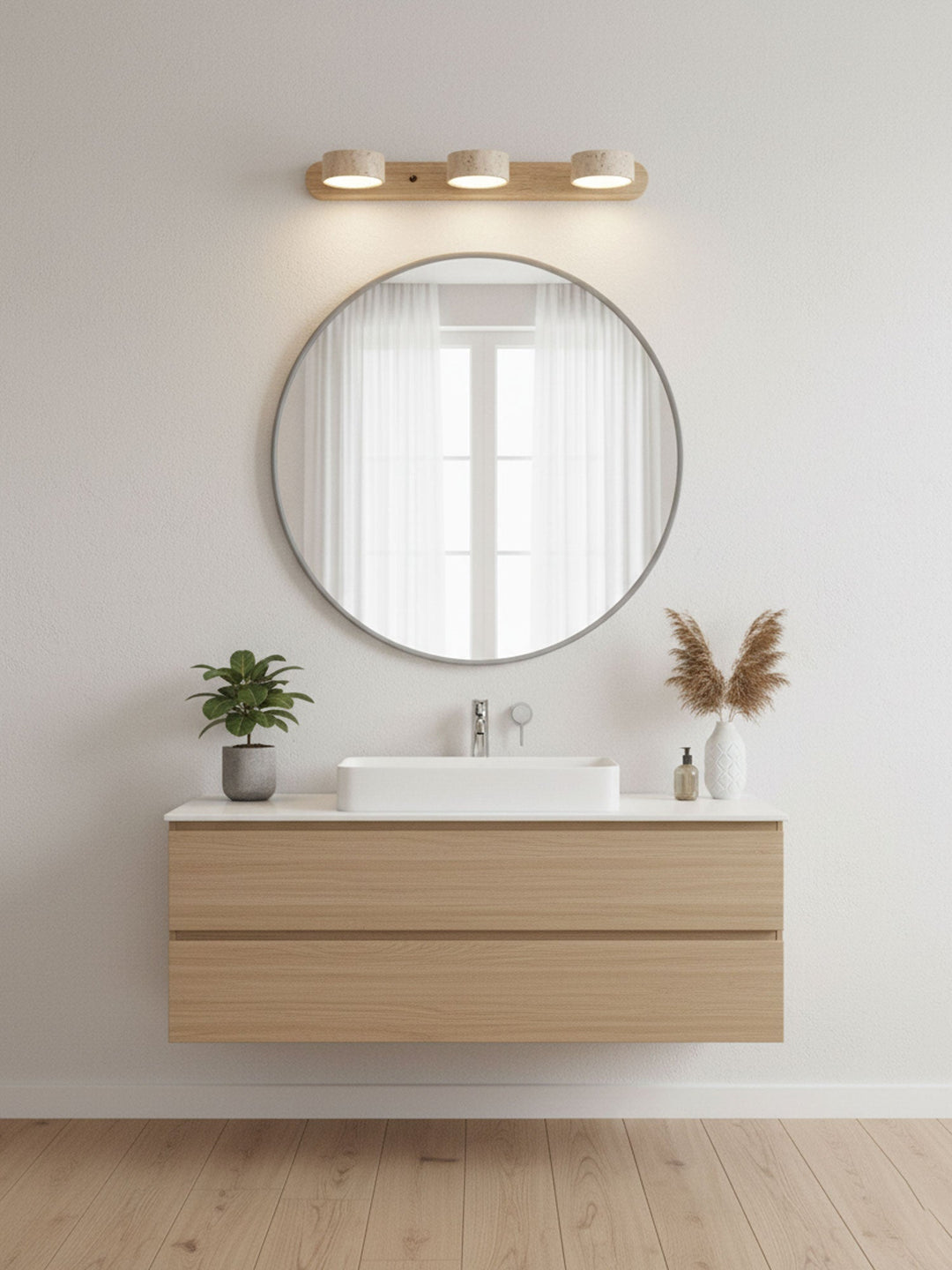 Lampa Ścienna Travertine Duo