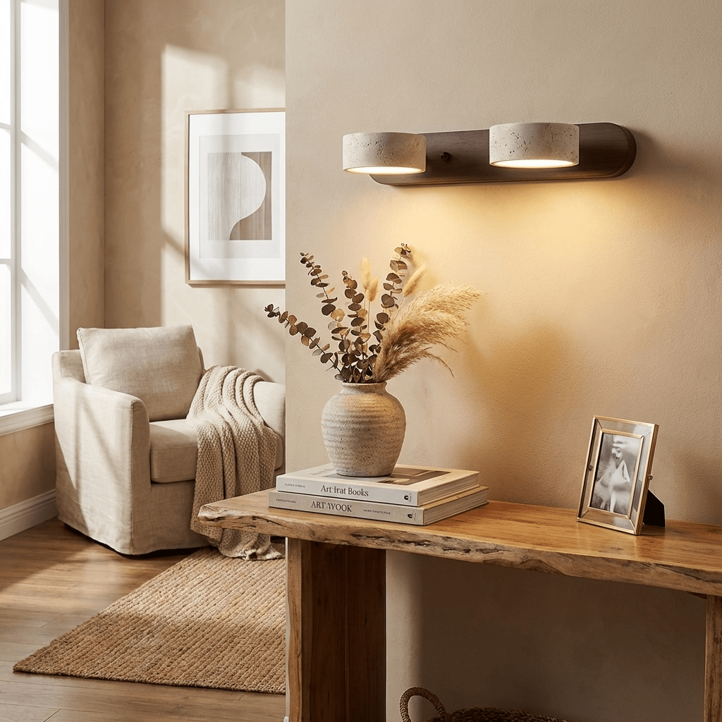 Lampa Ścienna Travertine Duo