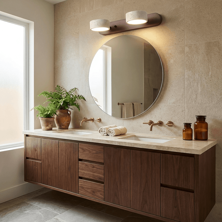 Lampa Ścienna Travertine Duo