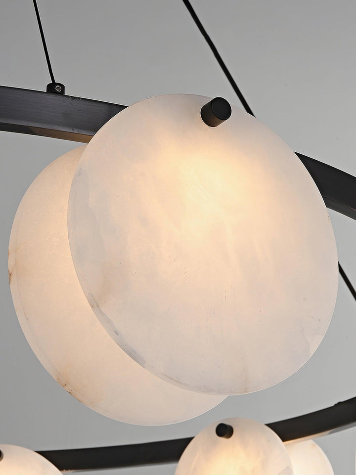 Żyrandol Trinidad Alabaster