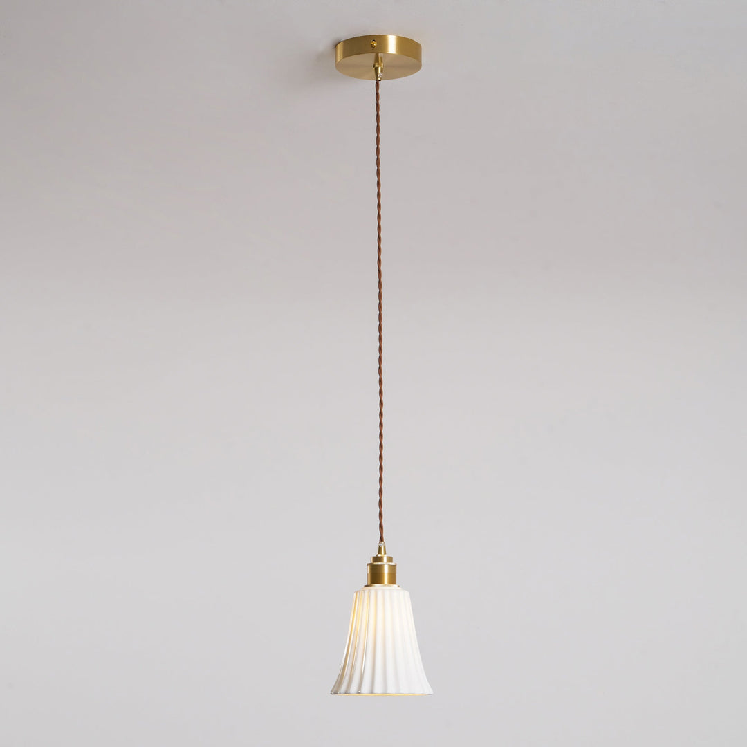 Lampa Wisząca Ceramiczna Trumpet