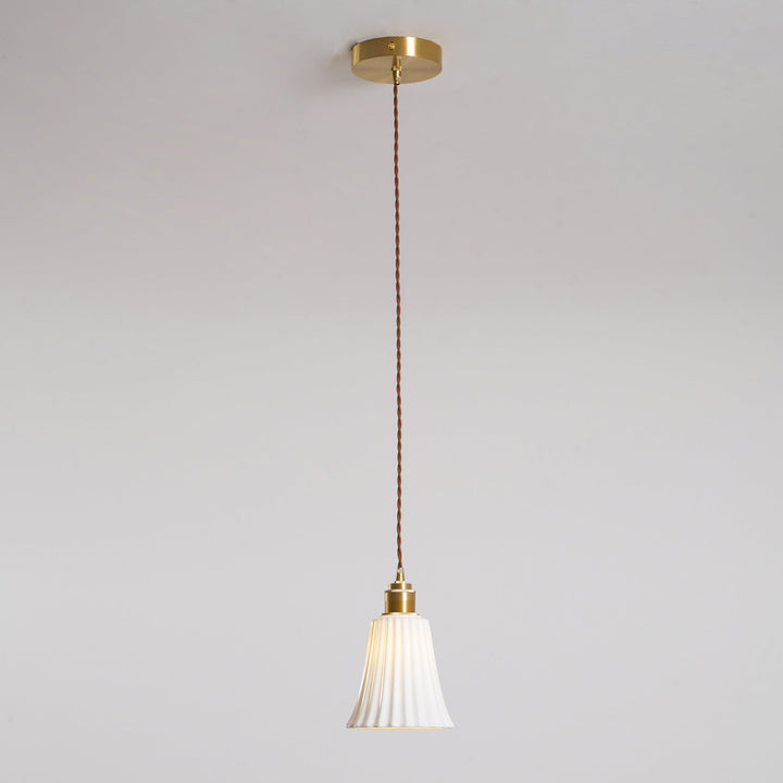 Lampa Wisząca Ceramiczna Trumpet