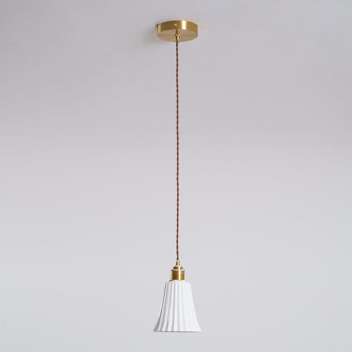 Lampa Wisząca Ceramiczna Trumpet