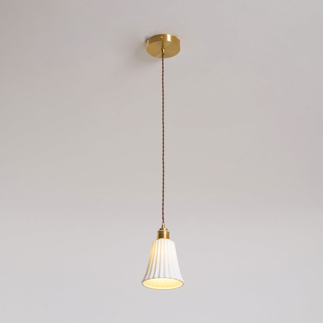 Lampa Wisząca Ceramiczna Trumpet
