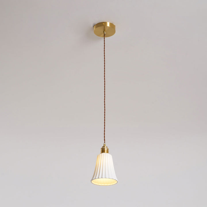 Lampa Wisząca Ceramiczna Trumpet