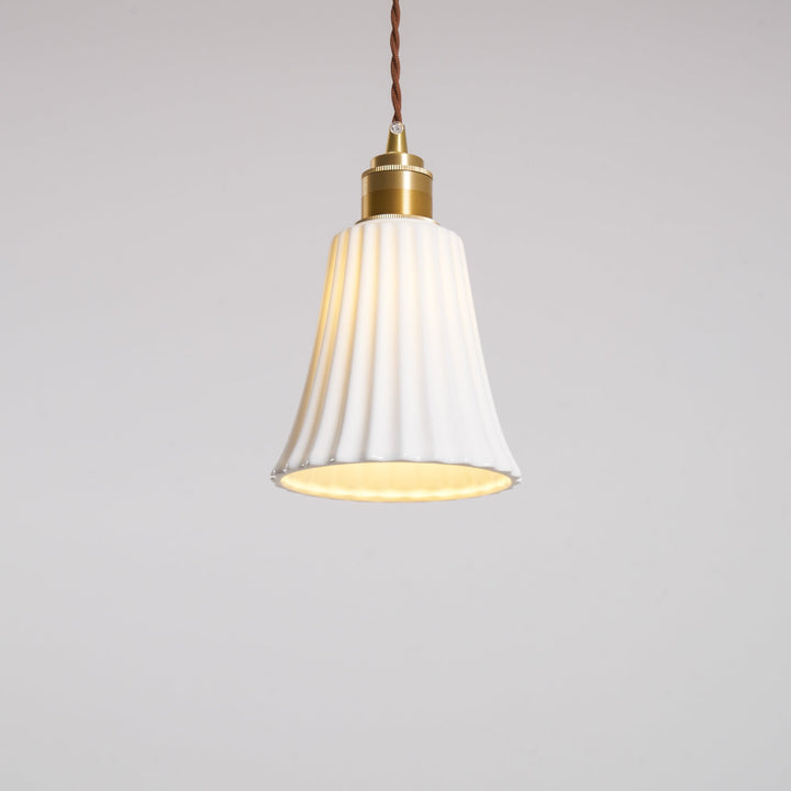 Lampa Wisząca Ceramiczna Trumpet