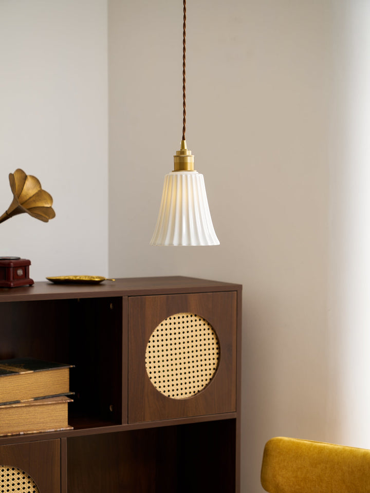 Lampa Wisząca Ceramiczna Trumpet