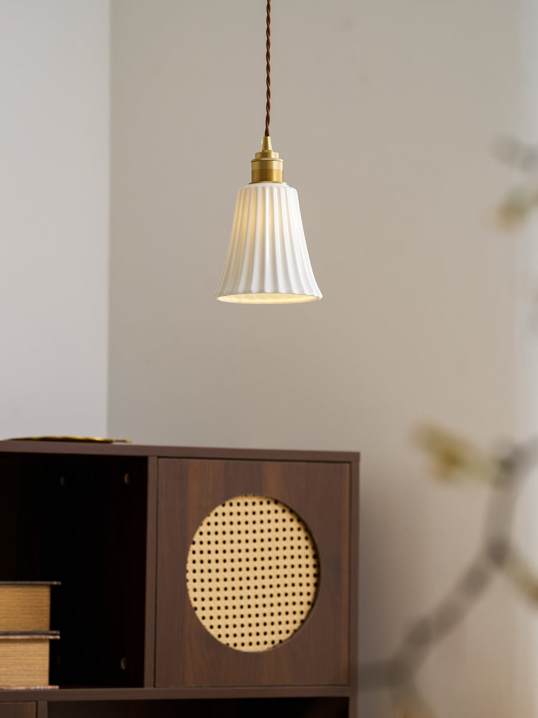 Lampa Wisząca Ceramiczna Trumpet