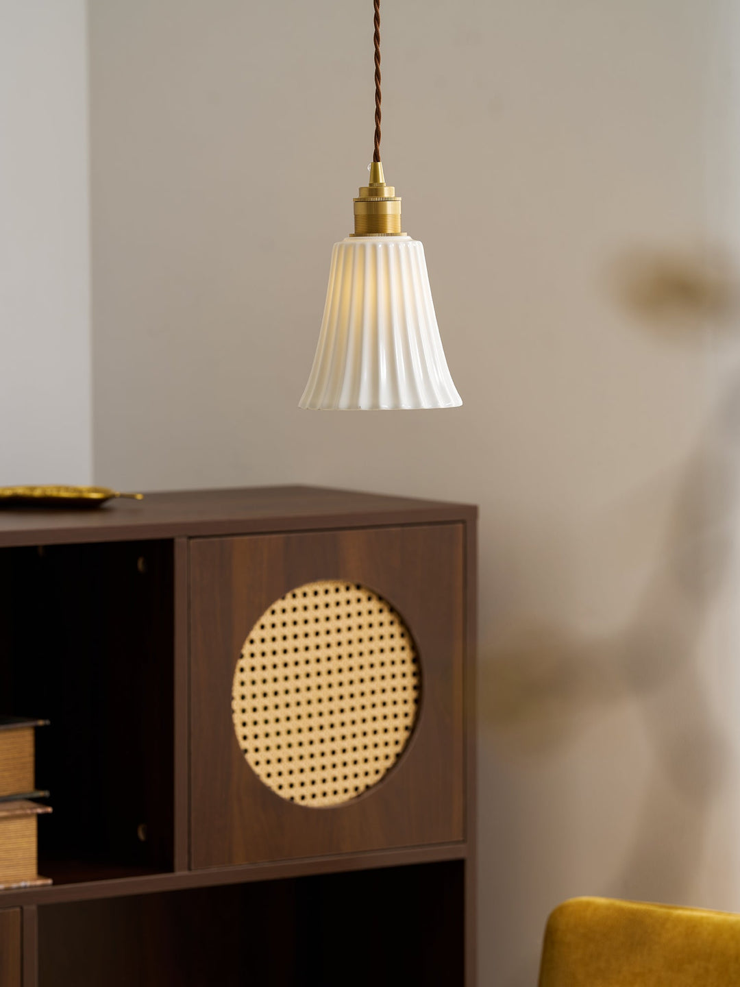 Lampa Wisząca Ceramiczna Trumpet