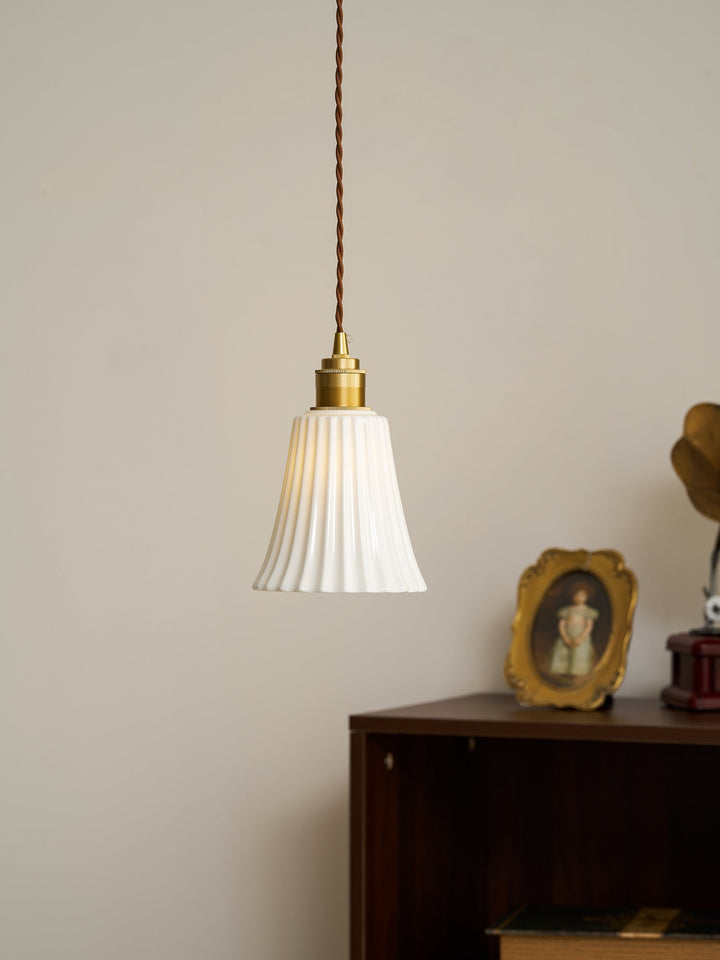 Lampa Wisząca Ceramiczna Trumpet