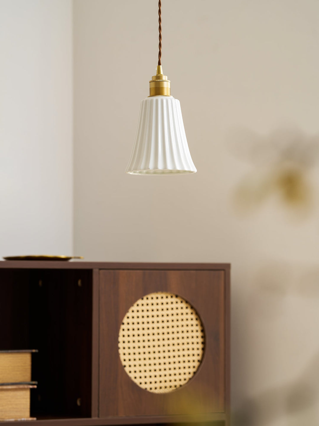 Lampa Wisząca Ceramiczna Trumpet