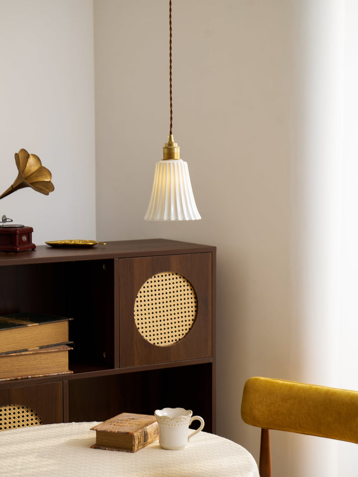 Lampa Wisząca Ceramiczna Trumpet